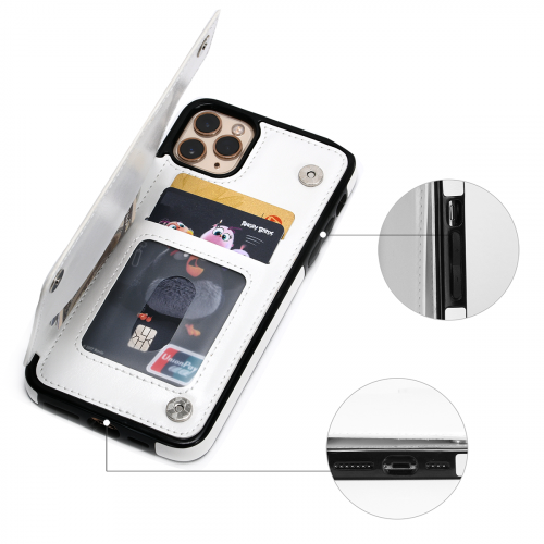 Personalized Faux Leather Wallet Phone Case | Aesthetic Mushroom Floral | Book Lover Gift