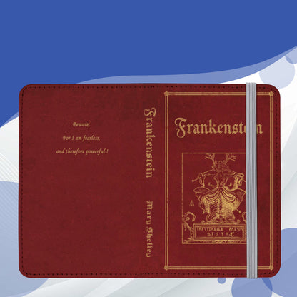 Book Cover Leather Passport Holder