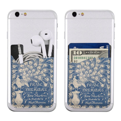 Phone Card Holder, Leather Phone Wallet Stick On, Card Holder for Back of Phone, Credit Card Holder for Phone Case