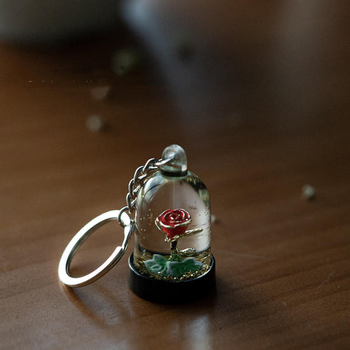 The Little Prince's Exclusive Rose Healing Keychain