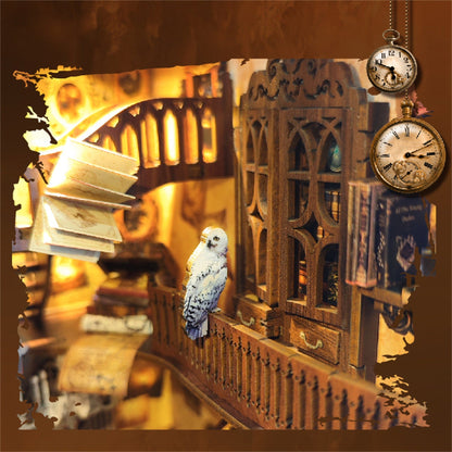 DIY Wizarding World Booknook(Free shipping)