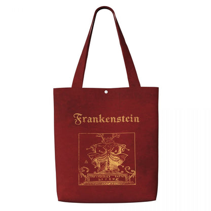 Book Canvas Bag, Full Color Printing, Book Lover Gift, Best Holiday Gifts, Various Book Covers, Practical and lightweight