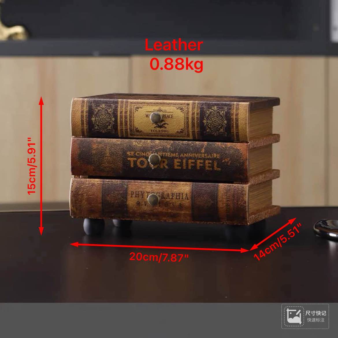 Book-shaped Jewelry Box ,Storage Box