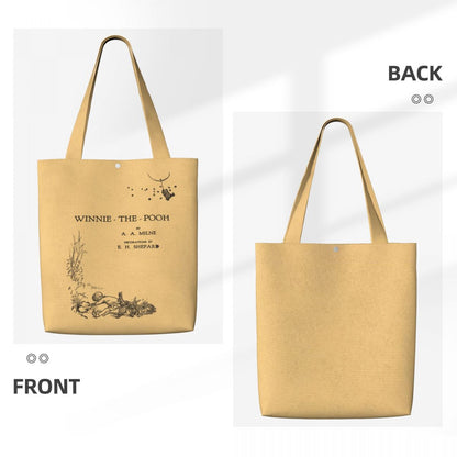 Book Canvas Bag, Full Color Printing, Book Lover Gift, Best Holiday Gifts, Various Book Covers, Practical and lightweight