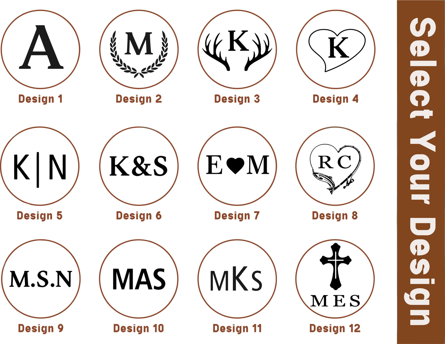 Personalized Leather Magnetic Bookmark