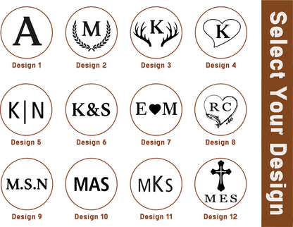 Personalized Leather Magnetic Bookmark