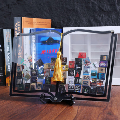 Read Digitally Never Forgotten Book- Acrylic Shadowbox Book Display Case