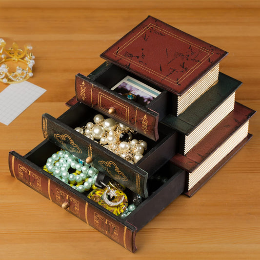 Book-shaped Jewelry Box ,Storage Box