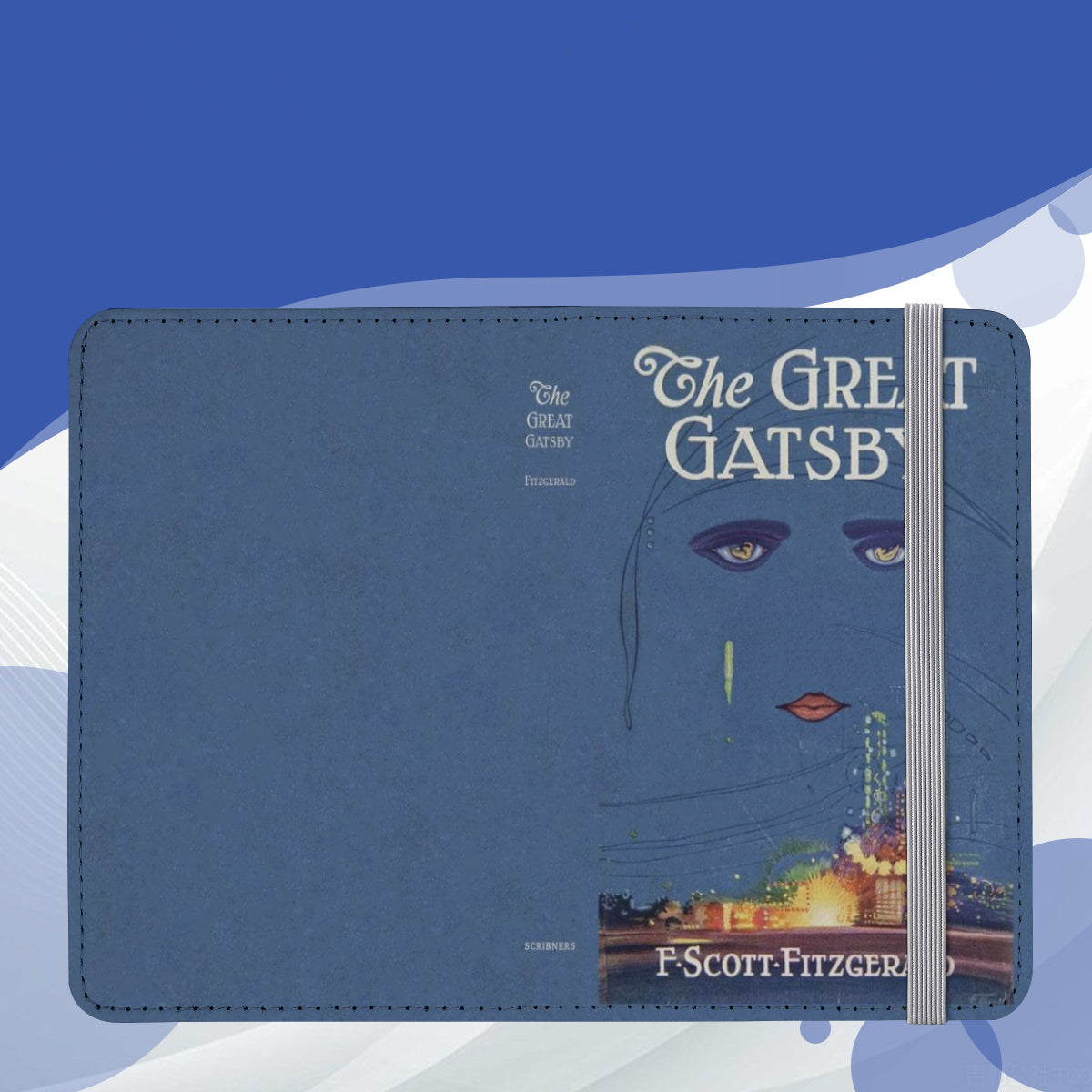 Book Cover Leather Passport Holder