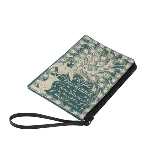 Book Lover Gift, Pride and Prejudice Book Wallet, Jane Austen Gift, Book Coin Purse, Unique Christmas Gift, Card Holder, Book Card Purse