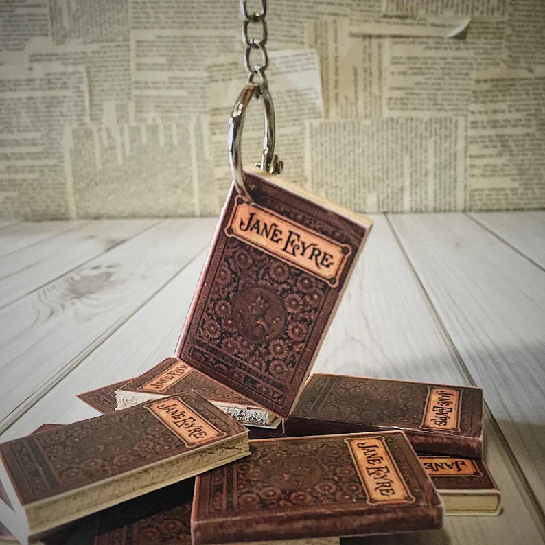 Mini Book Keychain