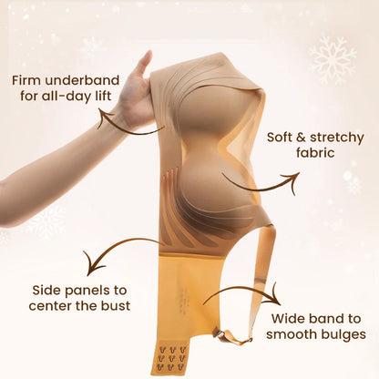 Supportive Wireless Lift Bra for All-Day Comfort