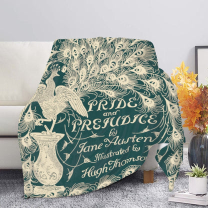 Pride & Prejudice Fleece Blanket(Free shipping)