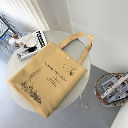 Book Canvas Bag, Full Color Printing, Book Lover Gift, Best Holiday Gifts, Various Book Covers, Practical and lightweight