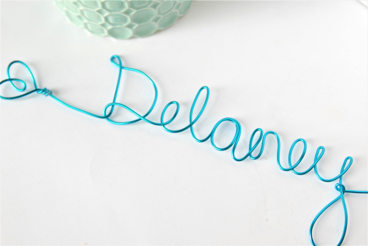 Personalized Wire Name Bookmark