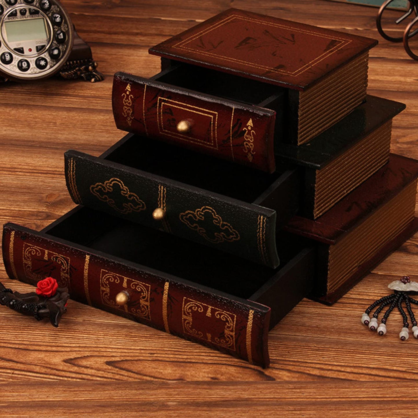 Book-shaped Jewelry Box ,Storage Box