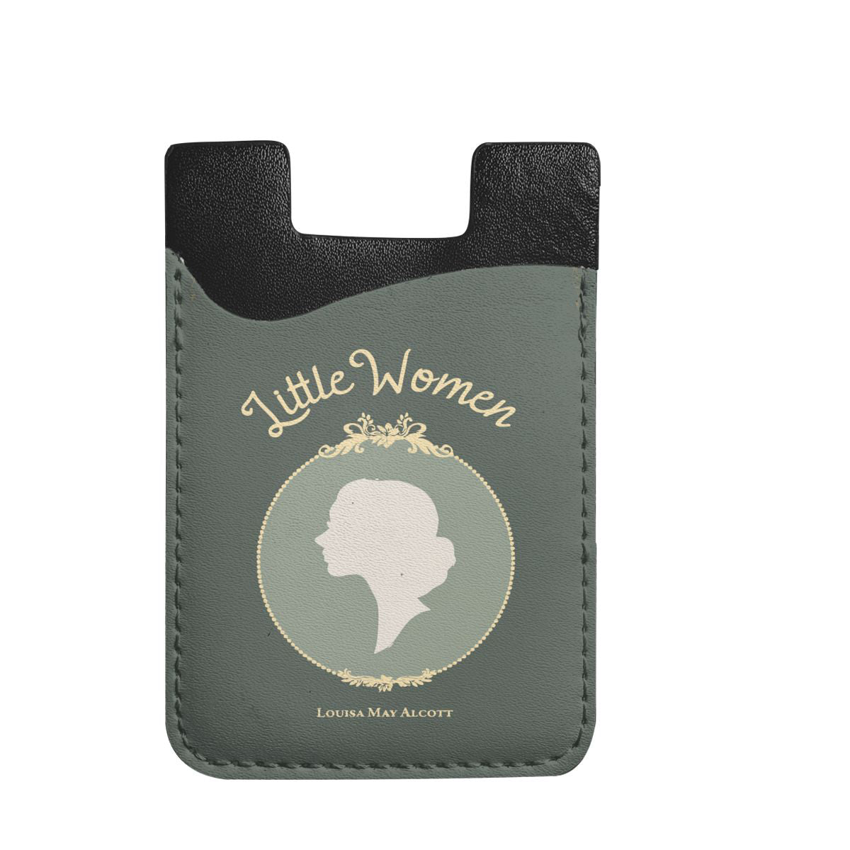 Phone Card Holder, Leather Phone Wallet Stick On, Card Holder for Back of Phone, Credit Card Holder for Phone Case