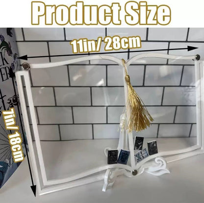 Read Digitally Never Forgotten Book- Acrylic Shadowbox Book Display Case