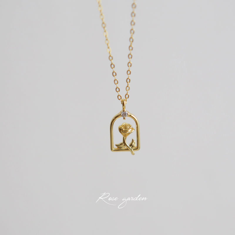 The Little Prince's Rose Garden Necklace