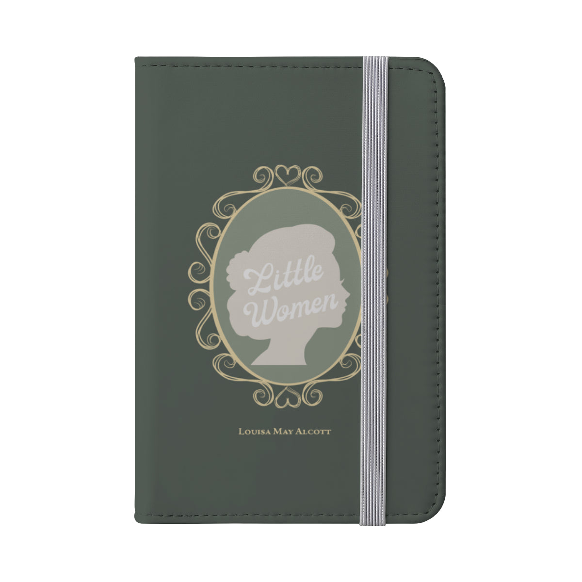 Book Cover Leather Passport Holder