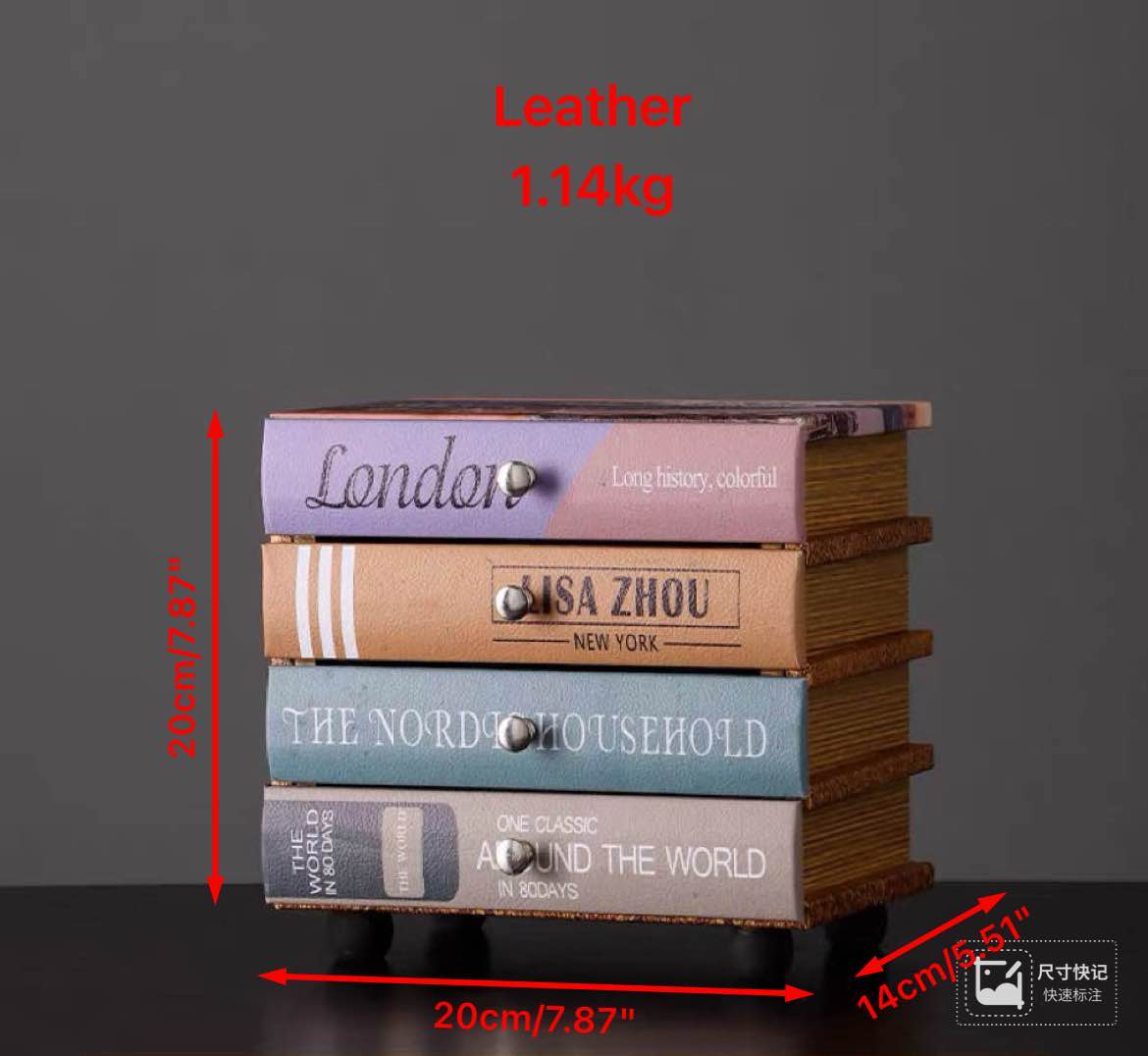 Book-shaped Jewelry Box ,Storage Box