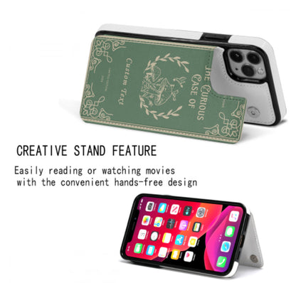 Personalized Faux Leather Wallet Phone Case | Aesthetic Mushroom Floral | Book Lover Gift