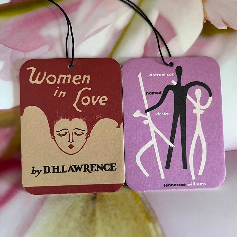 Masterpiece series of personalized wind aromatherapy card pendant paper aromatherapy car closet fragrance tablets