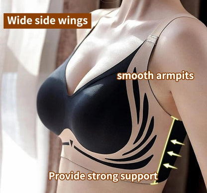 🔥🎁Super gather bra | Wireless Push-up Bra👍No more sagging breasts