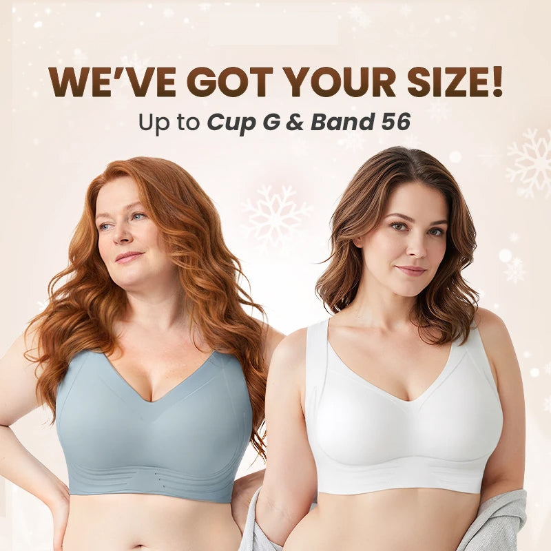 Supportive Wireless Lift Bra for All-Day Comfort