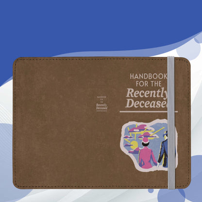 Book Cover Leather Passport Holder