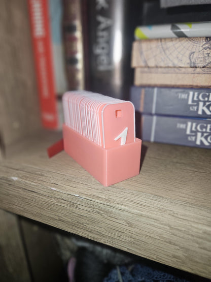 Hanging Bookshelf Counter bookish decor Books Read this year counter up to 999 round adhesive connectors