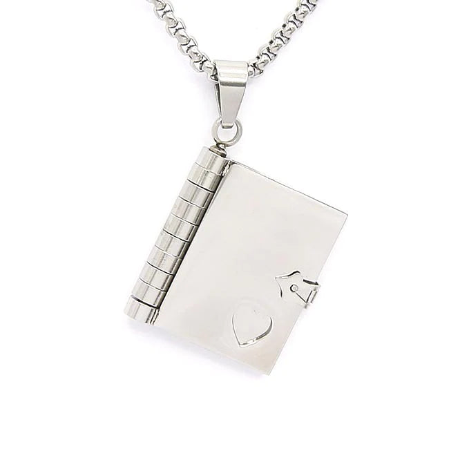 Custom Book Necklace
