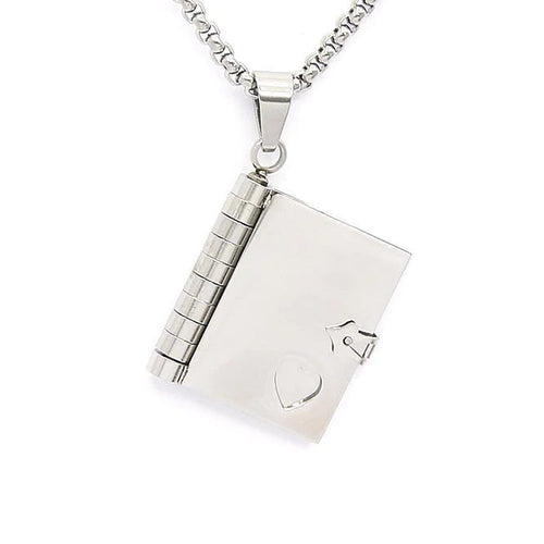 Custom Book Necklace