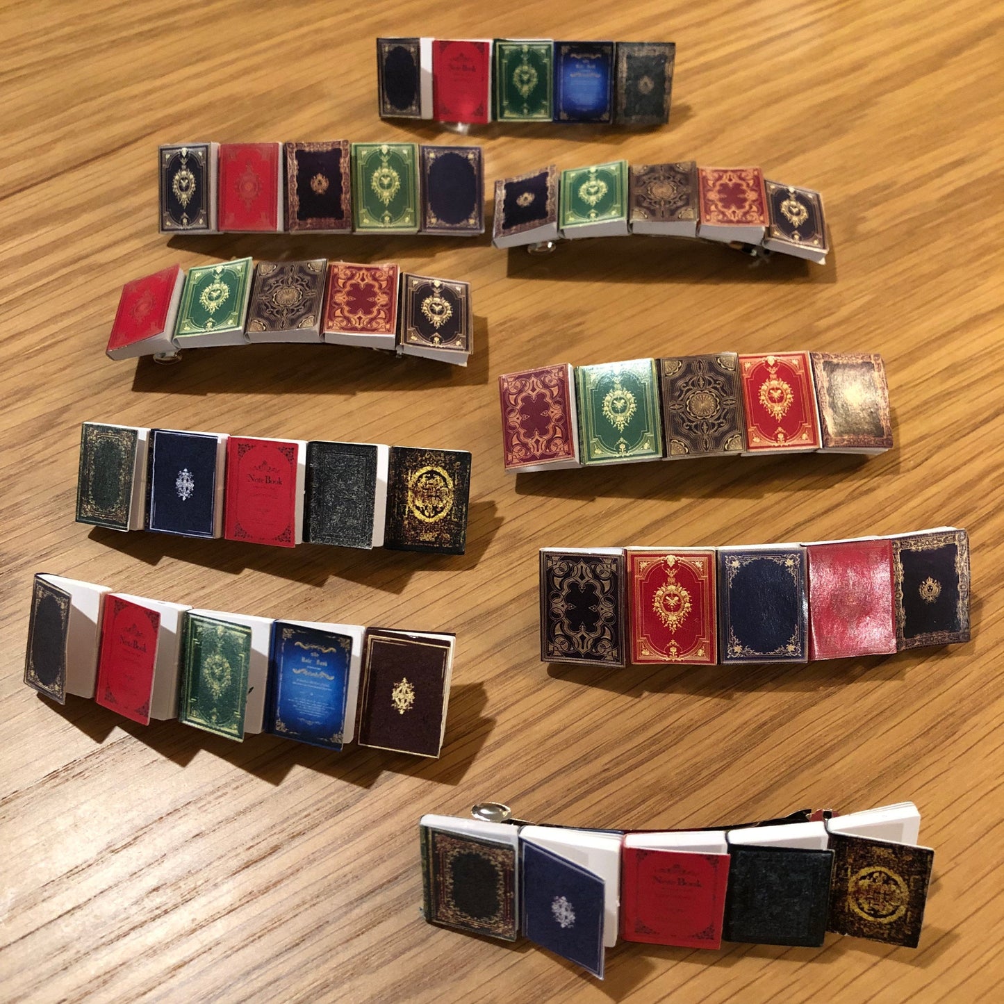 Miniature Book Hair Clip