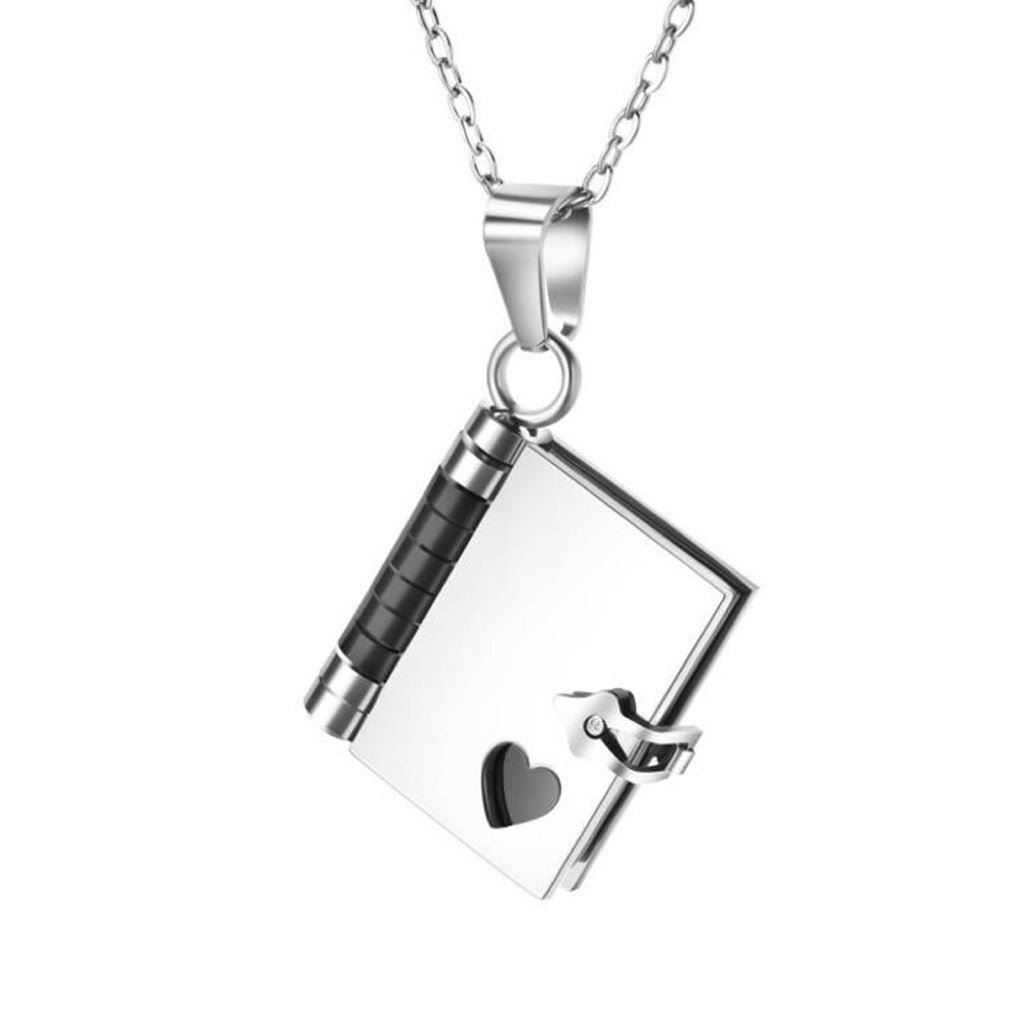 Custom Book Necklace