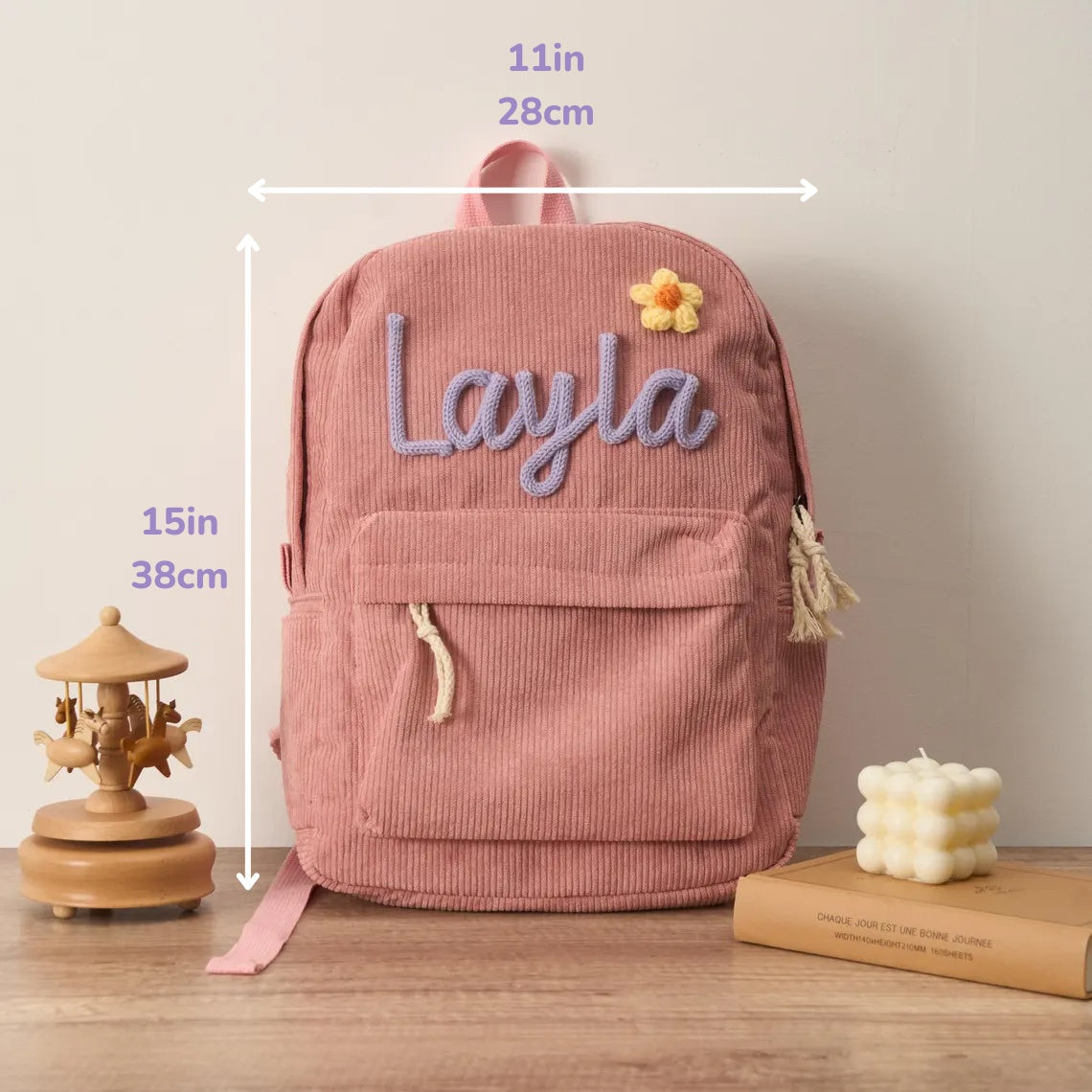 Custom Kids Backpack With Name | School Bag | Toddler Book Bag | School Bag for Kids | Children's Backpack | Kids Backpack