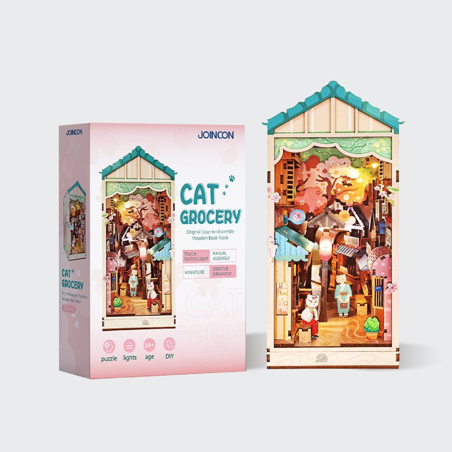 DIY Wizarding World Booknook(Free shipping)