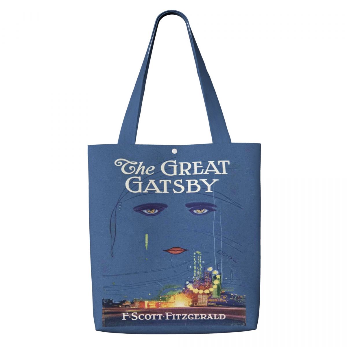 Book Canvas Bag, Full Color Printing, Book Lover Gift, Best Holiday Gifts, Various Book Covers, Practical and lightweight