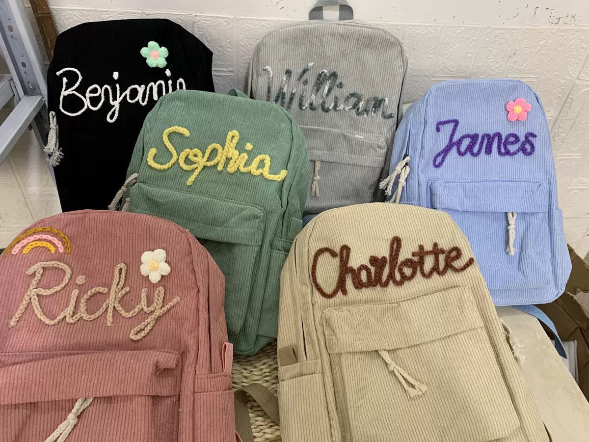 Custom Kids Backpack With Name | School Bag | Toddler Book Bag | School Bag for Kids | Children's Backpack | Kids Backpack