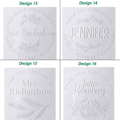 Custom Personalized Book Embosser