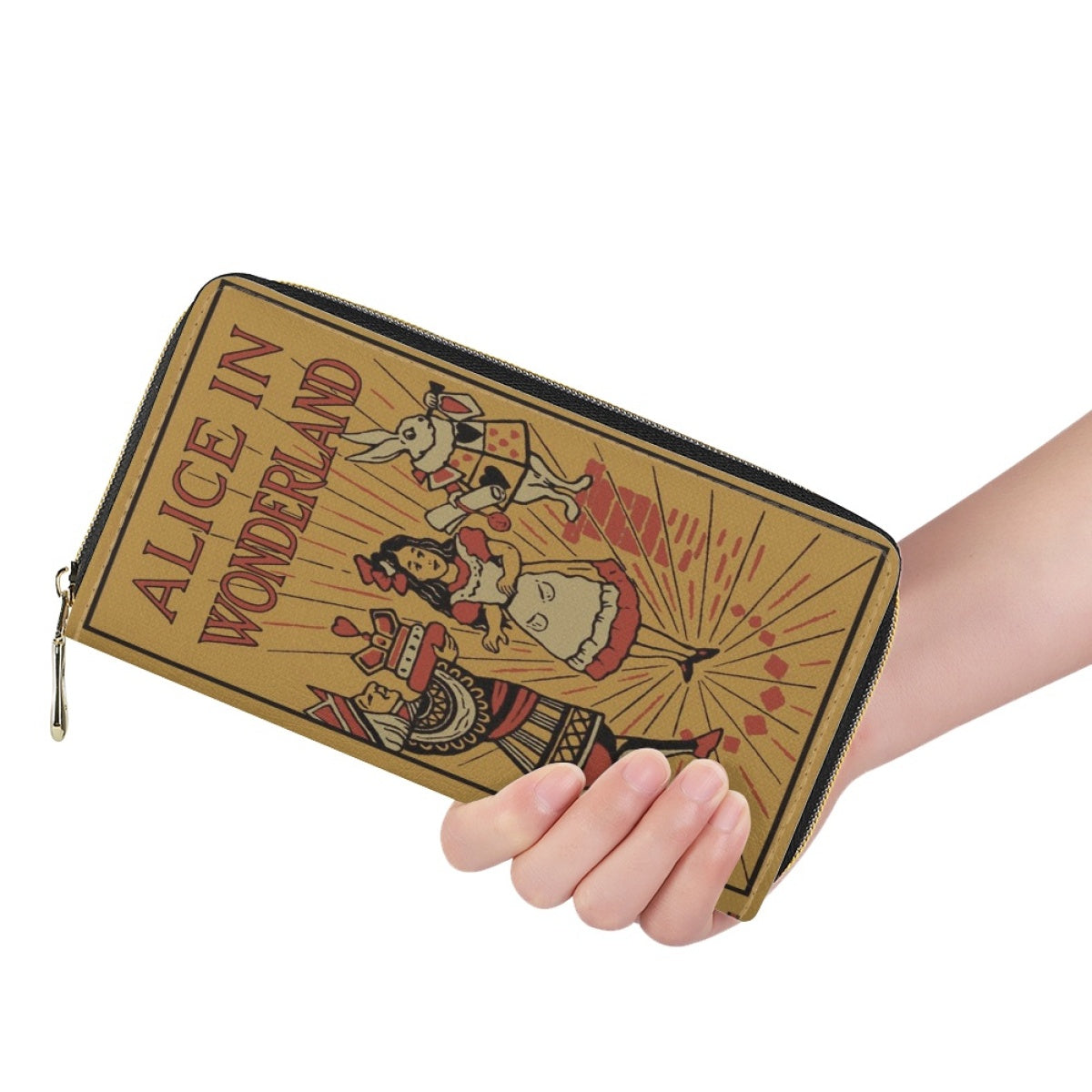 Book Wallets , Book Clutch, Book Lover Gift, Best Holiday Gifts, Purple Purse Bag, Charlotte Bronte, Zip Around Wallet