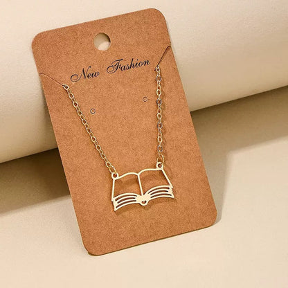 Book Necklace, Book Jewelry, VALENTINES GIFT, Ready to Ship Gift, Book Lover
