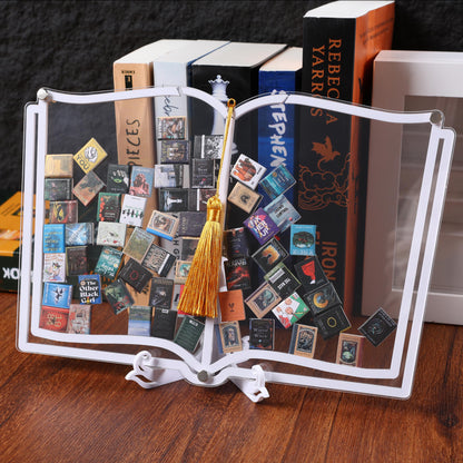 Read Digitally Never Forgotten Book- Acrylic Shadowbox Book Display Case