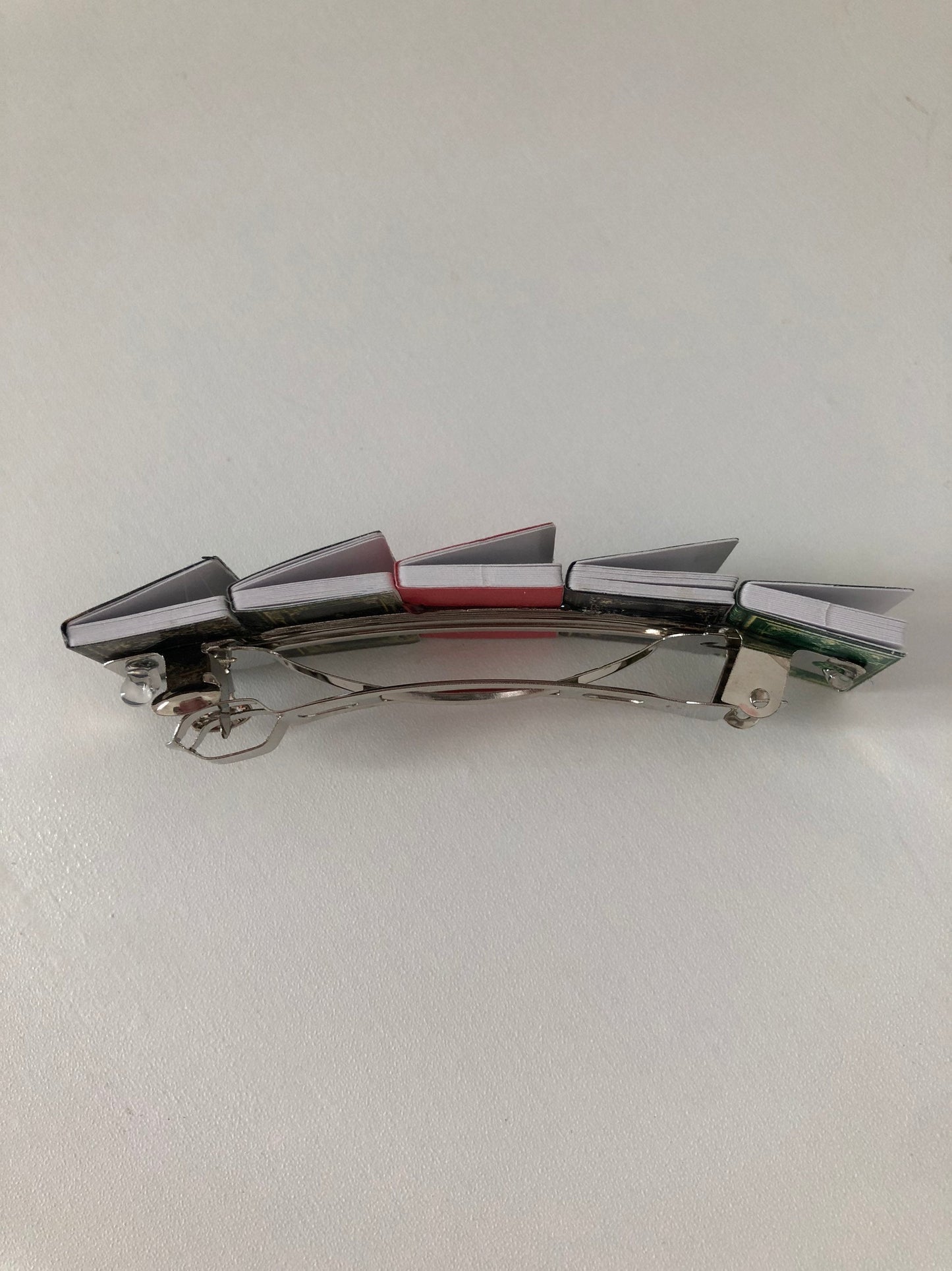 Miniature Book Hair Clip