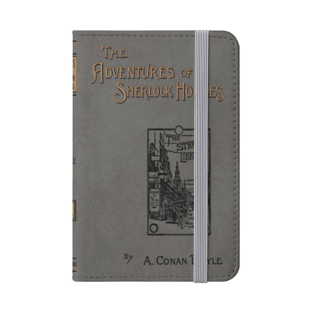 Book Cover Leather Passport Holder