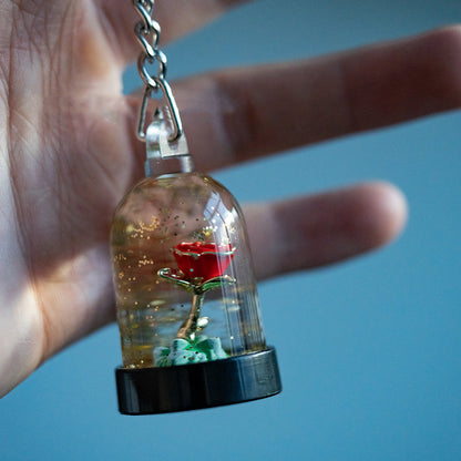 The Little Prince's Exclusive Rose Healing Keychain
