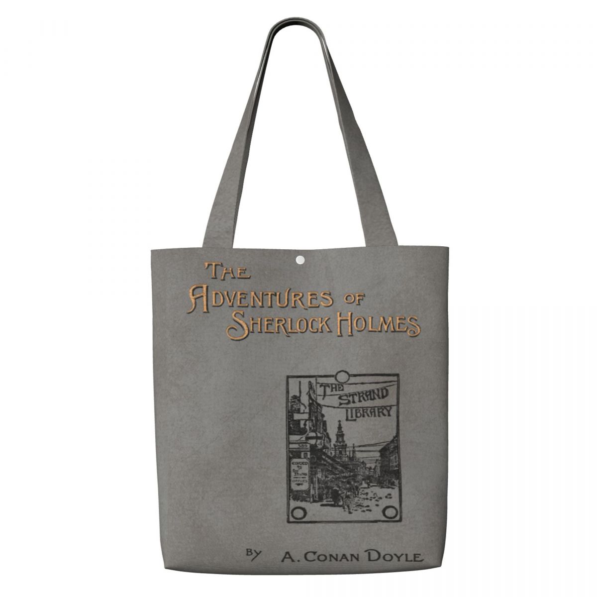 Book Canvas Bag, Full Color Printing, Book Lover Gift, Best Holiday Gifts, Various Book Covers, Practical and lightweight