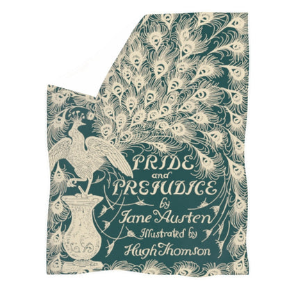 Pride & Prejudice Fleece Blanket(Free shipping)