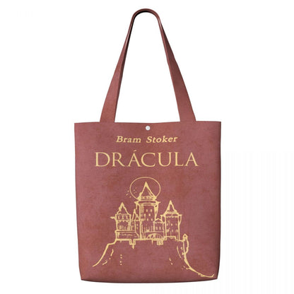 Book Canvas Bag, Full Color Printing, Book Lover Gift, Best Holiday Gifts, Various Book Covers, Practical and lightweight