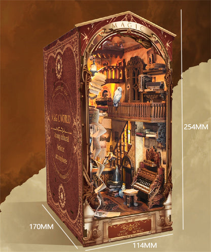 DIY Wizarding World Booknook(Free shipping)